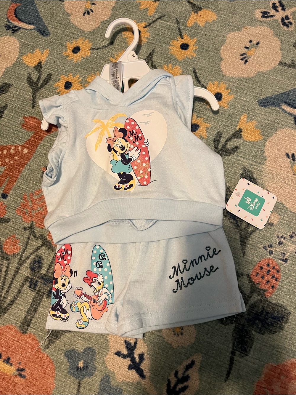 Baby Girl Minnie Mouse Outfit NWT 12m